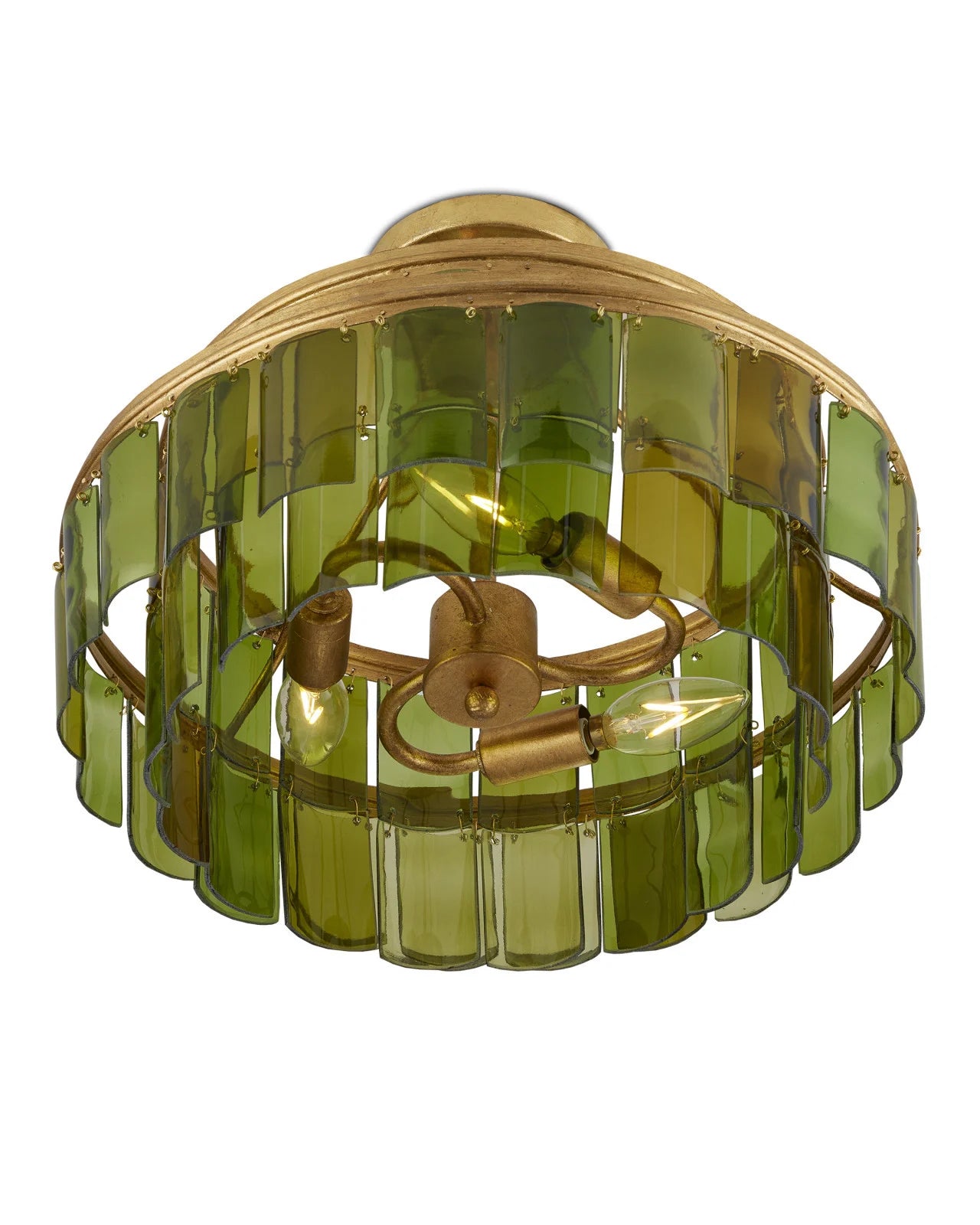 Vintner Green Semi Flush Mount