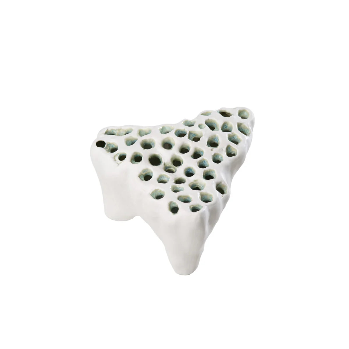 Etna White Stoneware Tulipiere