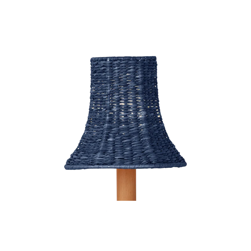 Bell Indigo Chandelier Shade