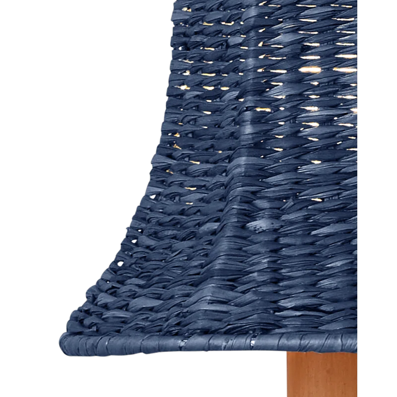 Bell Indigo Chandelier Shade