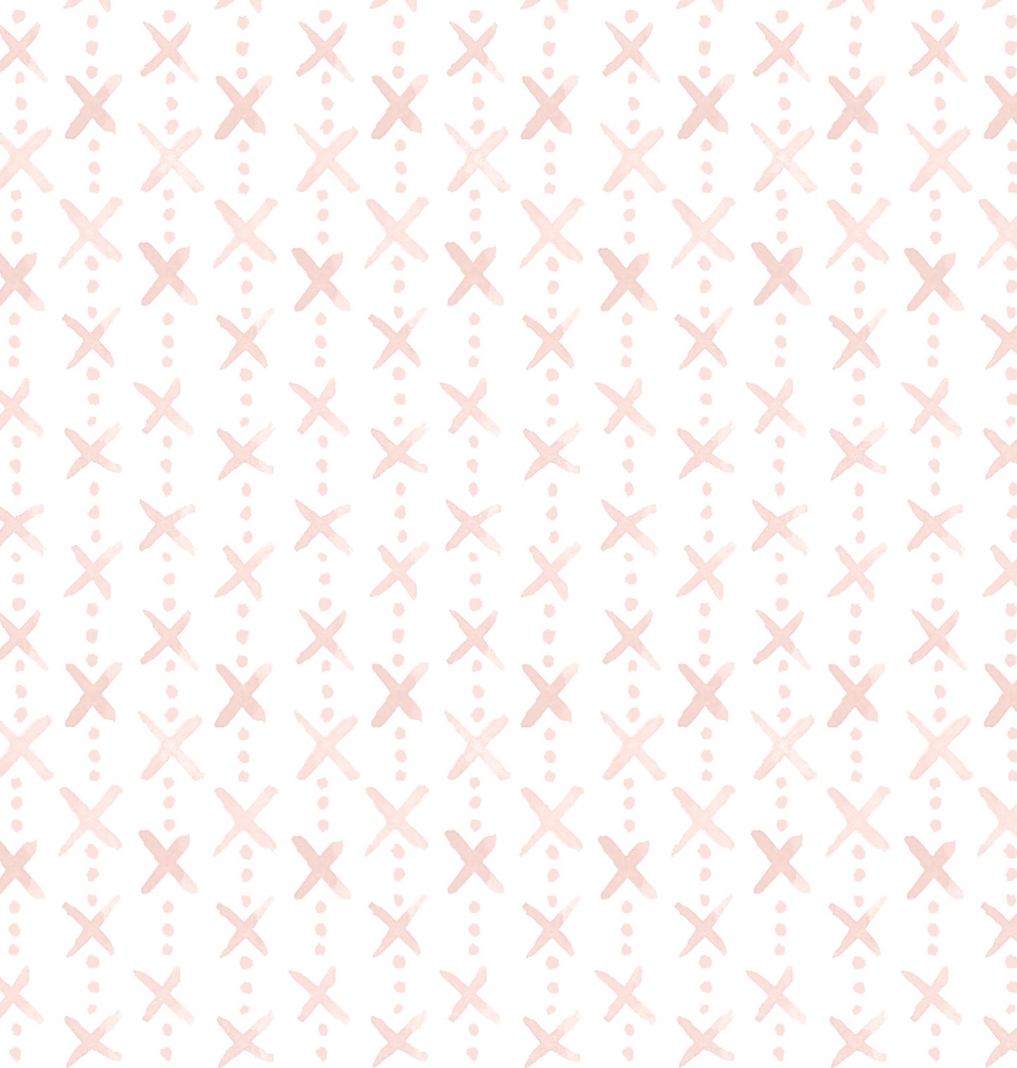 Textiles By Smith, Overdot Peach Print Wallpaper