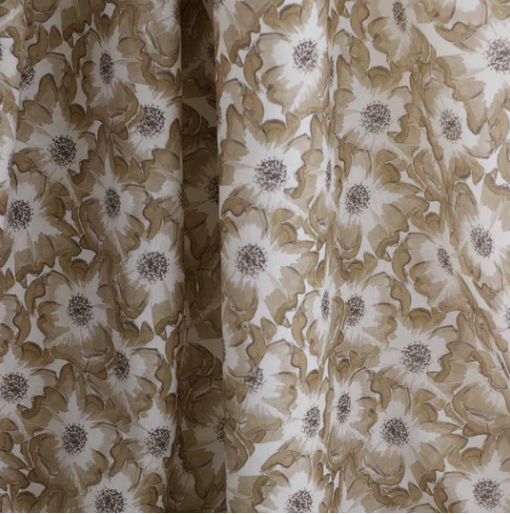 KK Harris Aphrodite's Anemone Belgian Linen Fabric