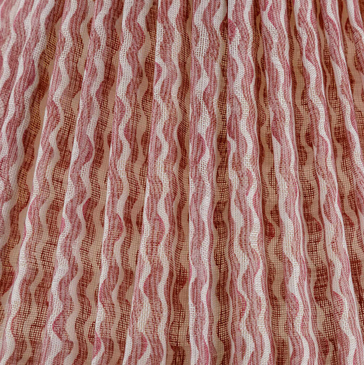 Fermoie Pink Popple Lampshade, Oval