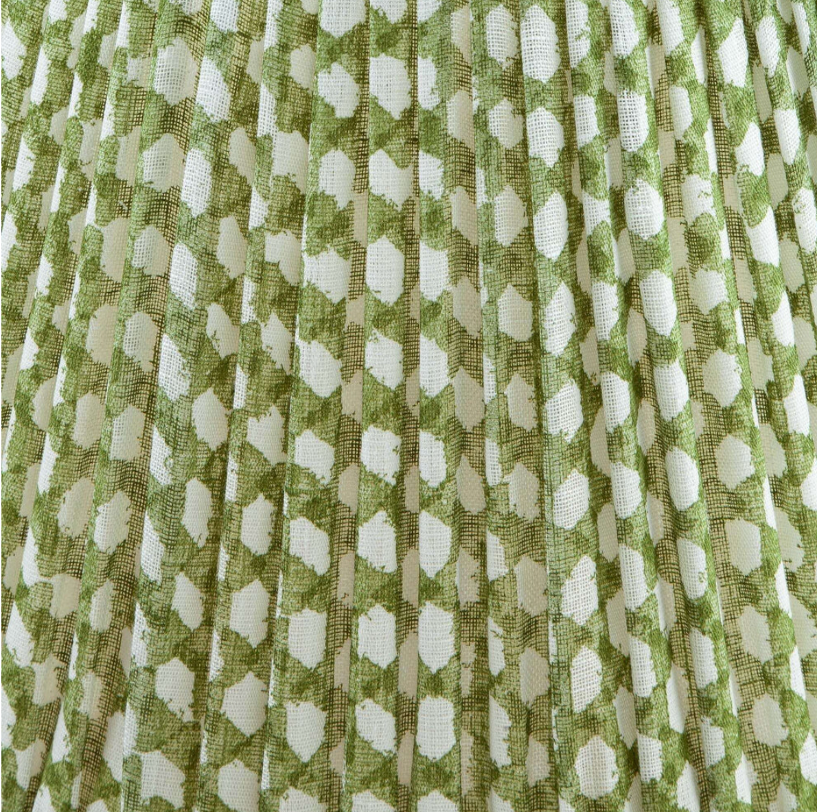 Fermoie Green Wicker Lampshade, Oval