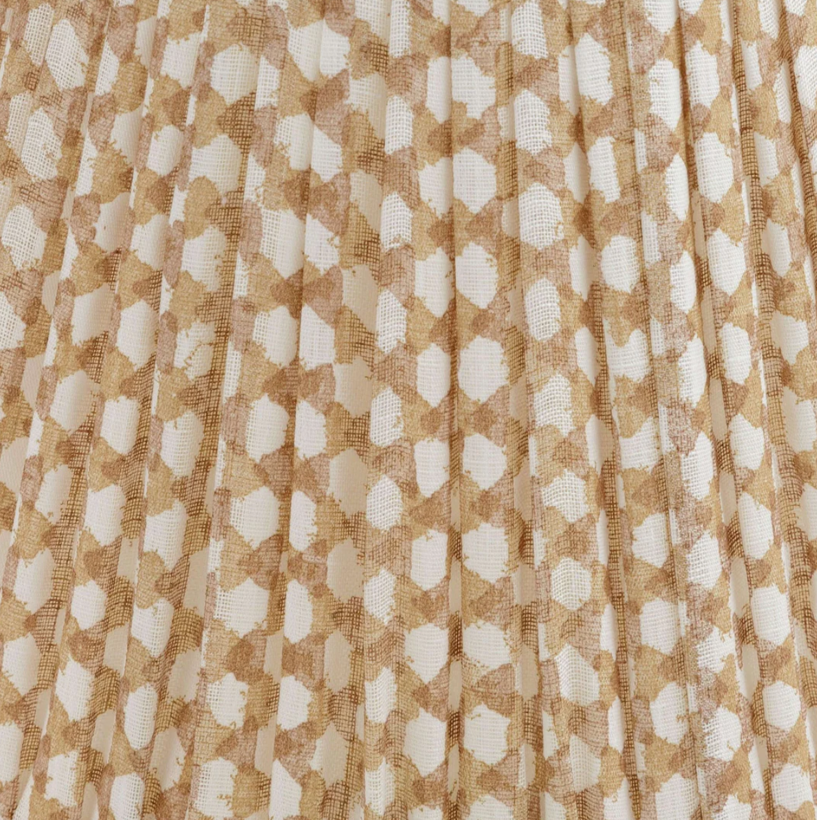 Fermoie Nut Brown Wicker Lampshade, Oval