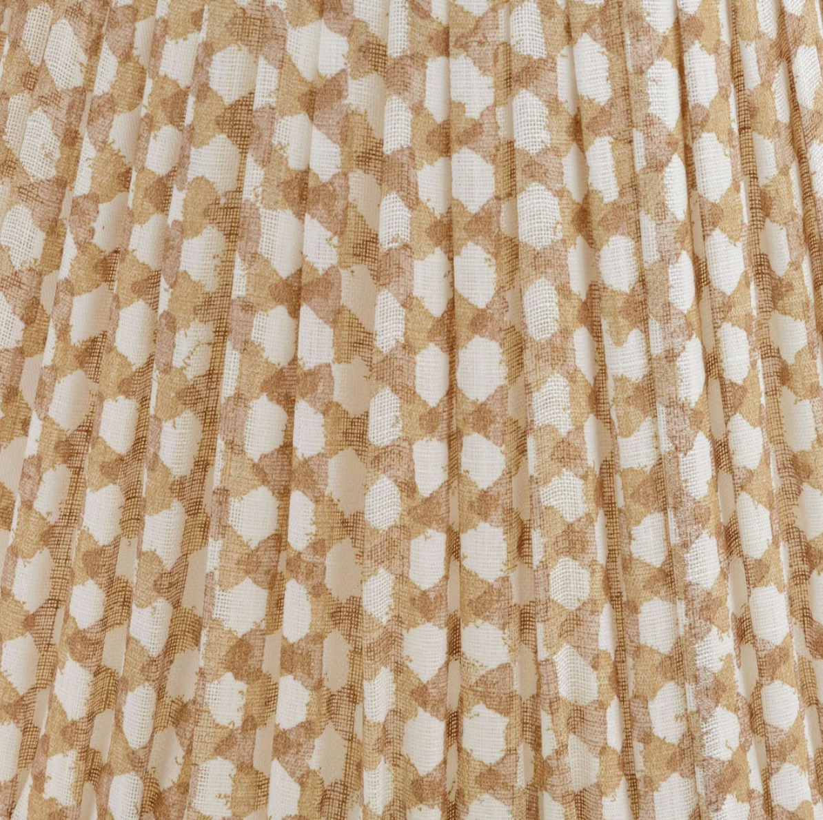 Fermoie Nut Brown Wicker Lampshade