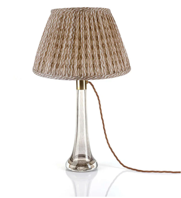 Fermoie Nut Brown Popple Lampshade