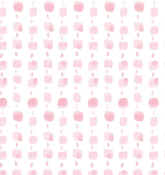 Textiles By Smith Spangle Pink Print Fabric