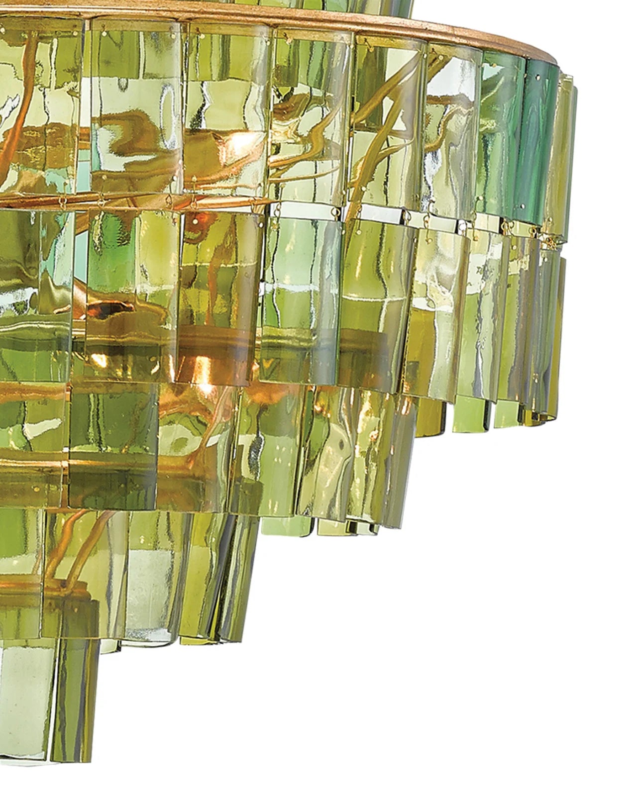 Sommelier Green Chandelier