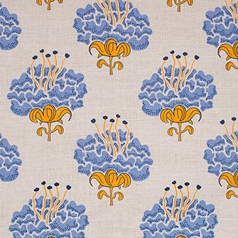 Katie Ridder Peony Hydrangea Fabric