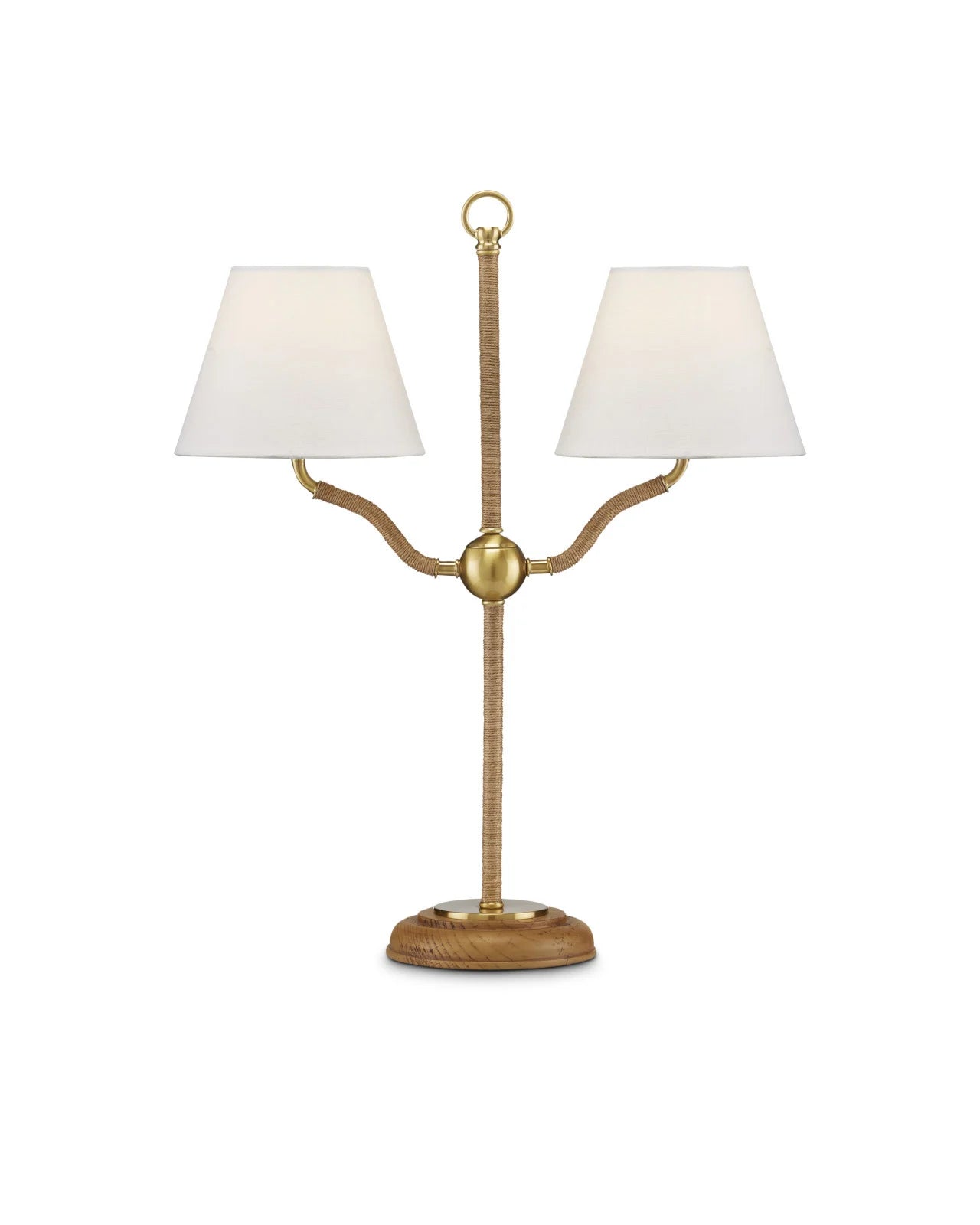 Sirocco Brass Table Lamp