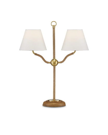 Sirocco Brass Table Lamp