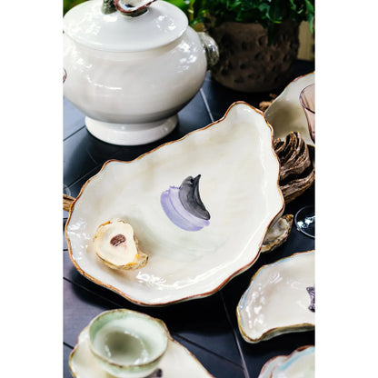 Seaside Oyster Plate, Large