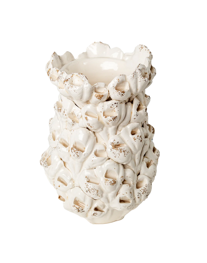 Les Fleur Tulip Vase, Ivory