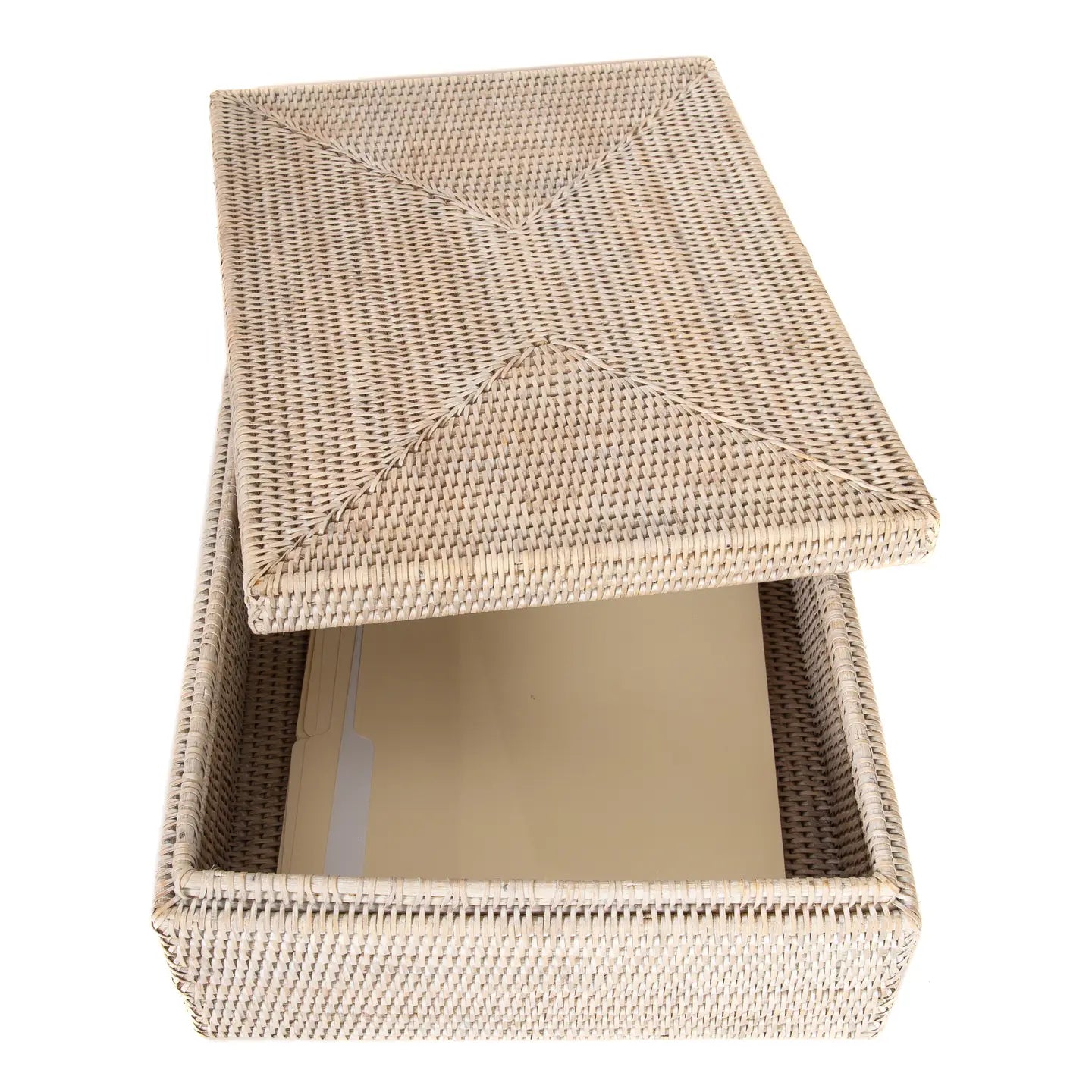 Rattan Storage Box with Lid