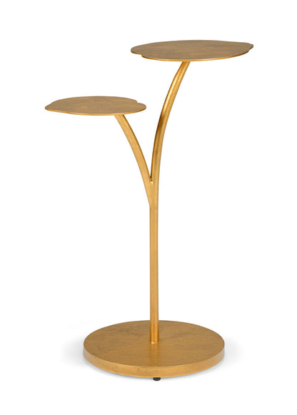 Leaf Side Table - Gold