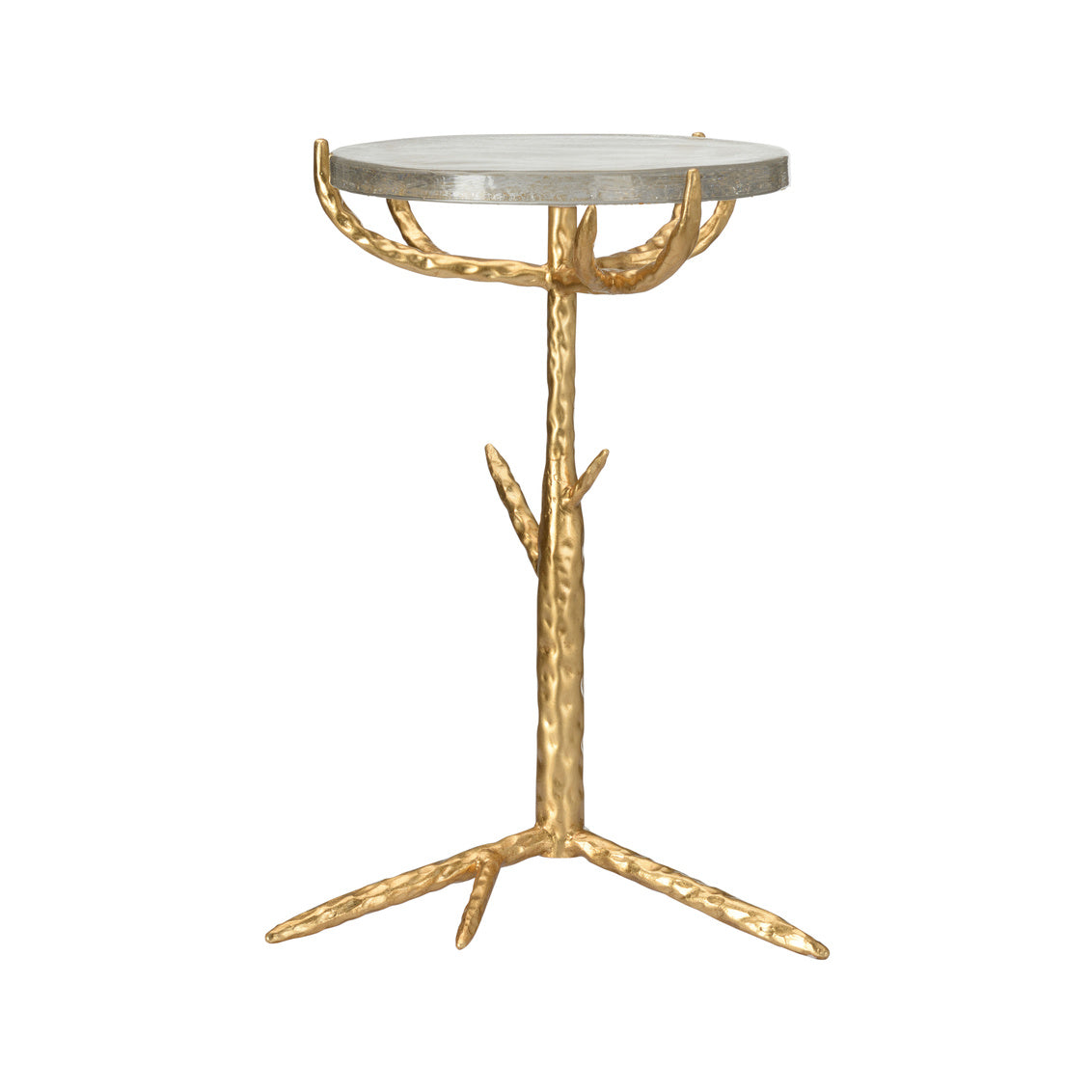 Gold Twig Side Table