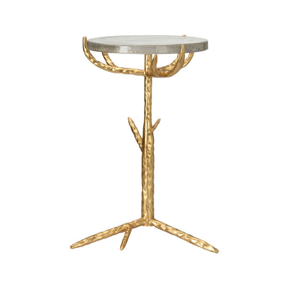 Gold Twig Side Table