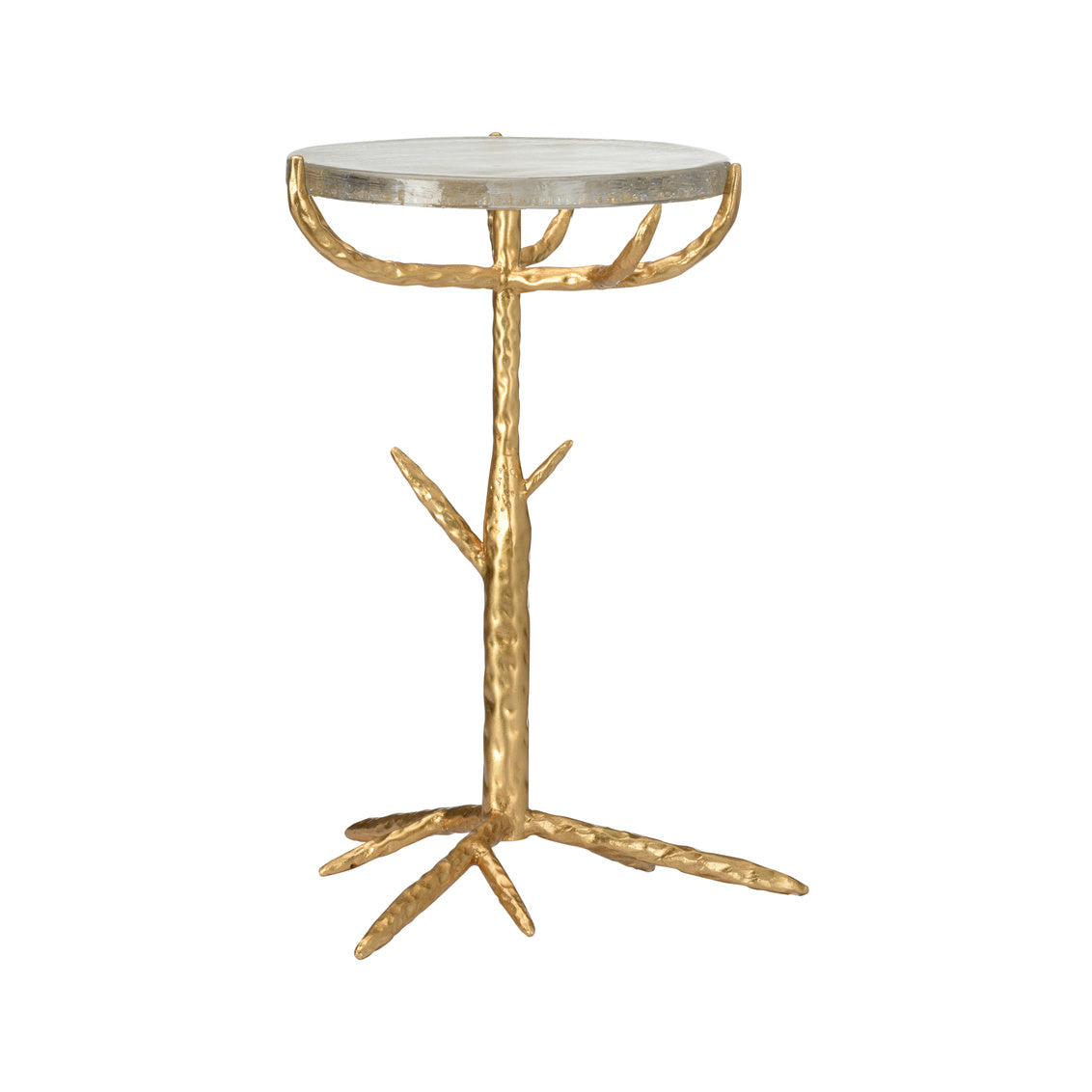 Gold Twig Side Table