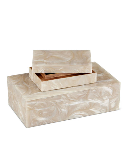 Perlas Swirl Box Set of 2