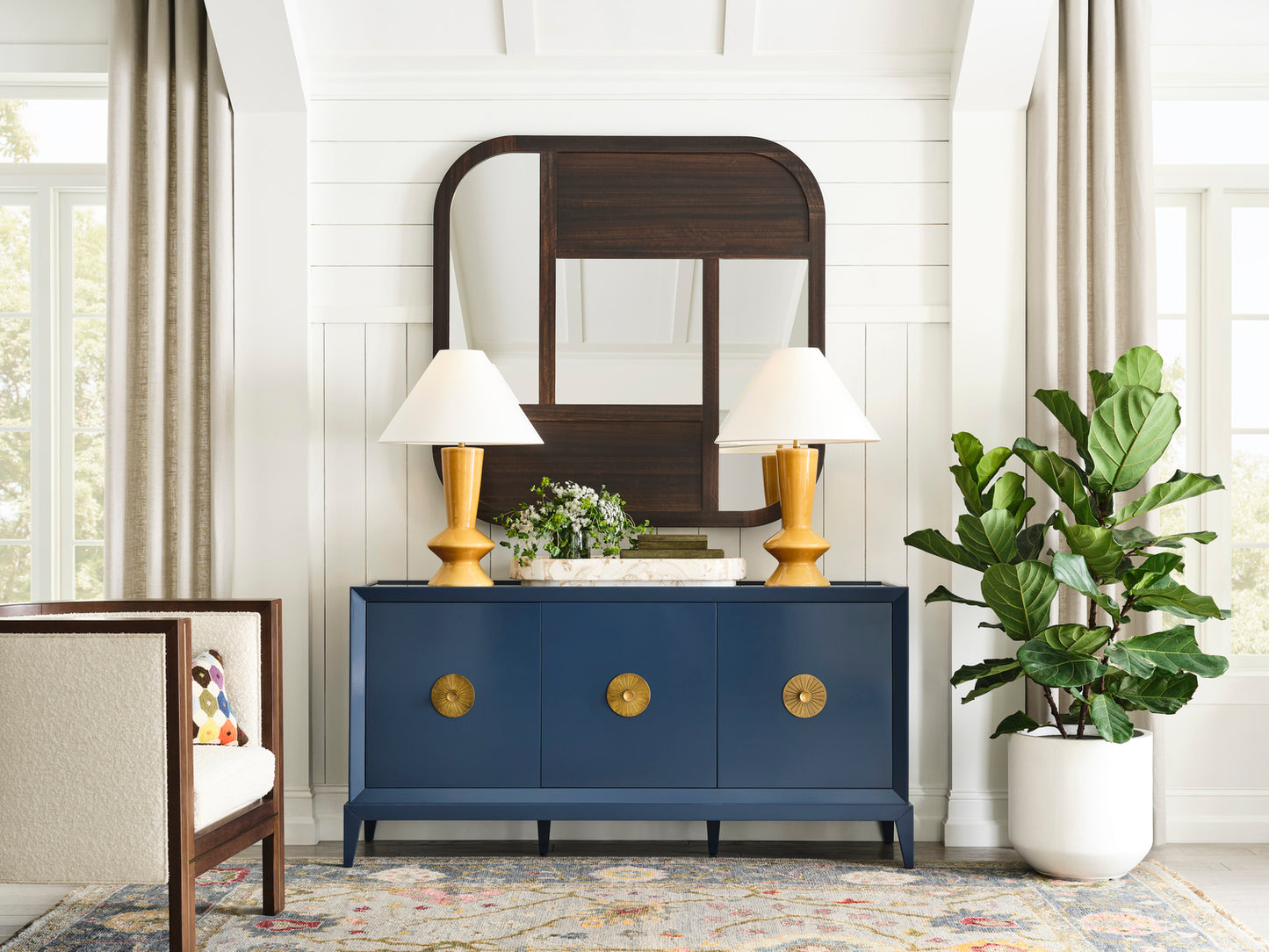 Beveled Sideboard