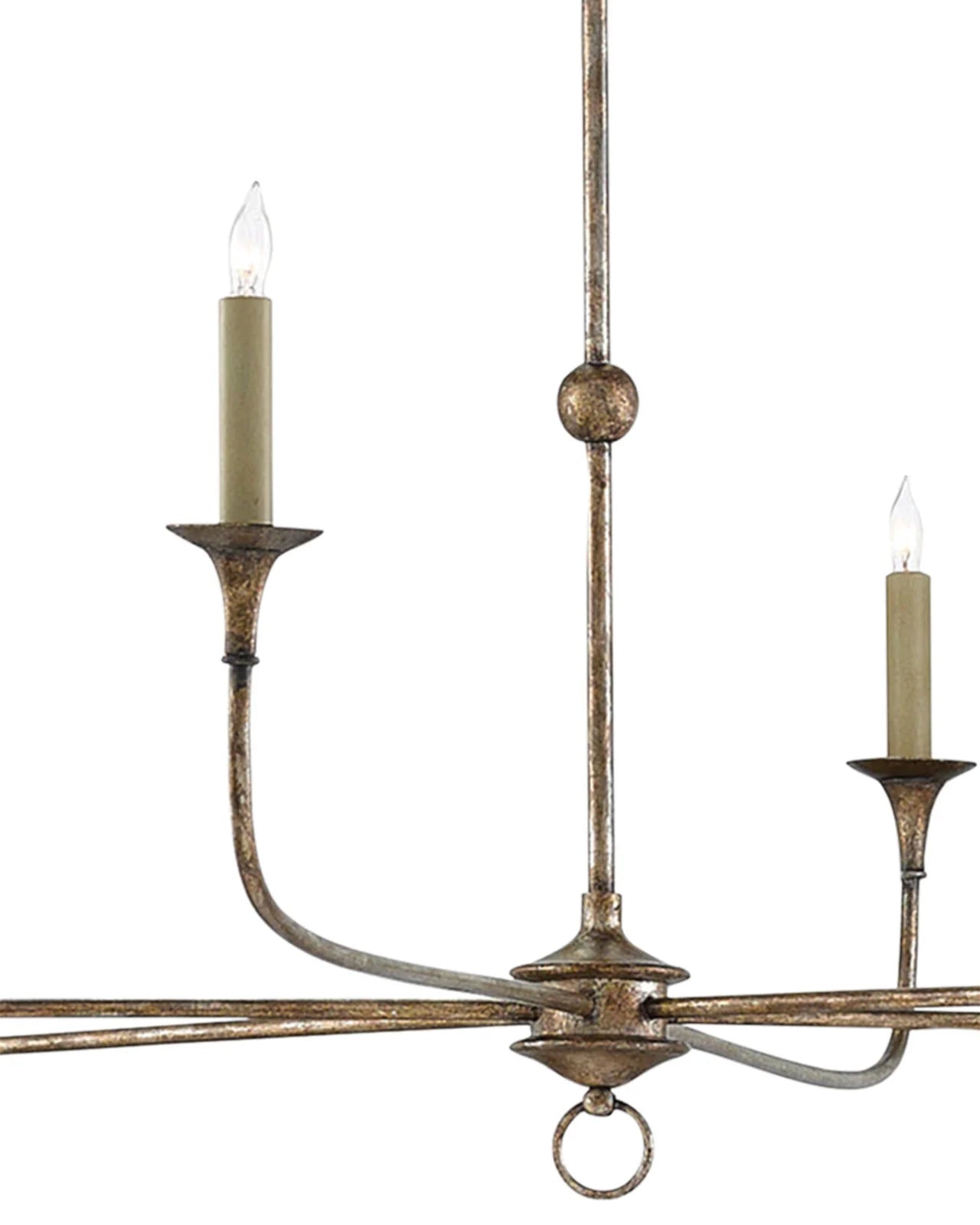 Nottaway Large Bronze Chandelier