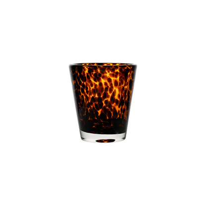 Brown Tortoiseshell Drinking Glasses – Tumbler & Highball