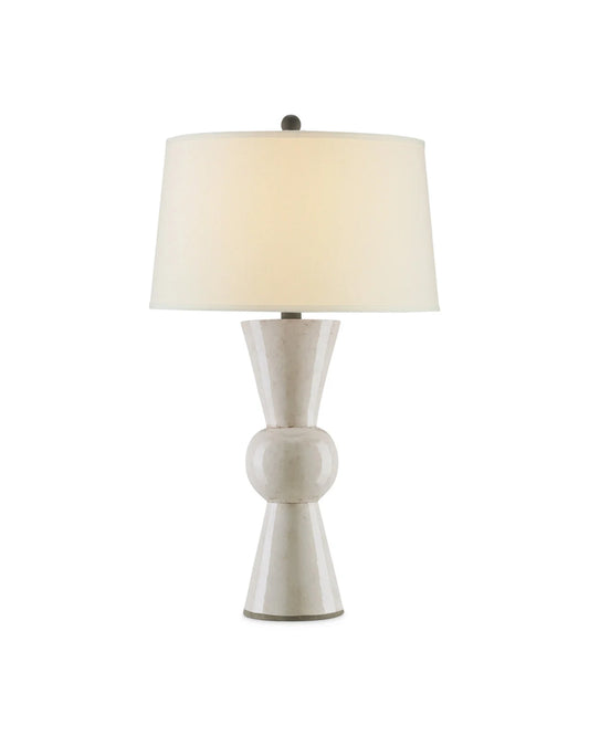 Upbeat White Table Lamp