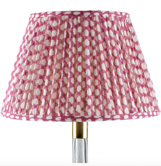 Fermoie Fuchsia Wicker Lampshade