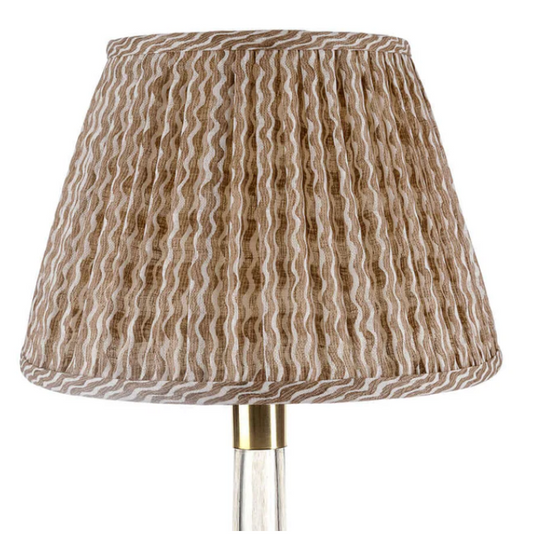 Fermoie Nut Brown Popple Lampshade