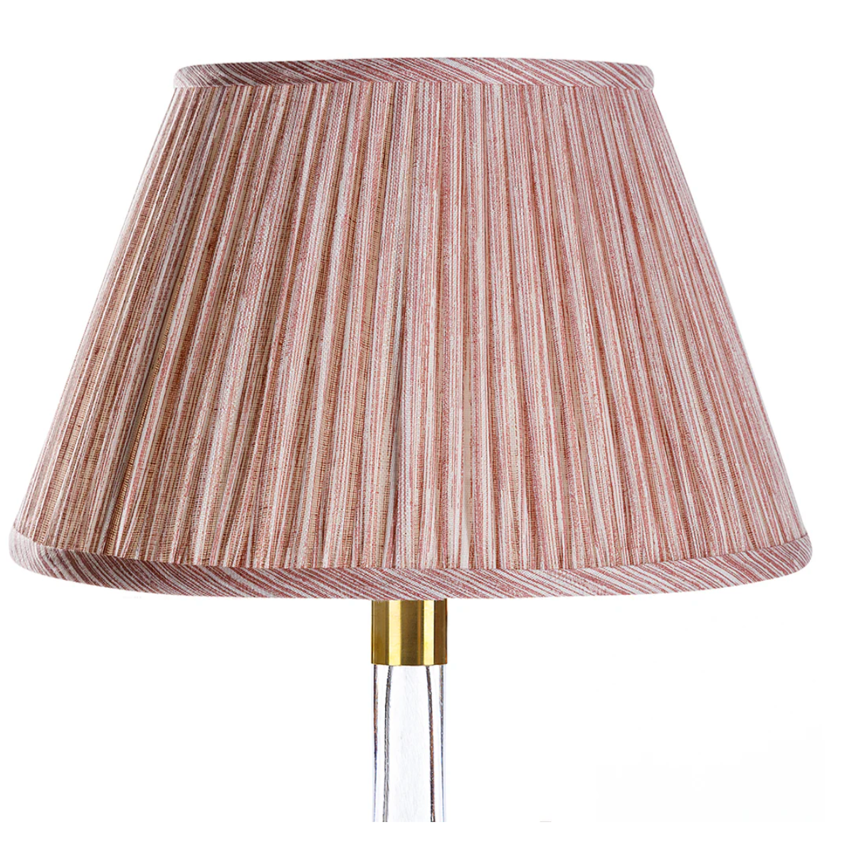 Fermoie Pink Strie Lampshade