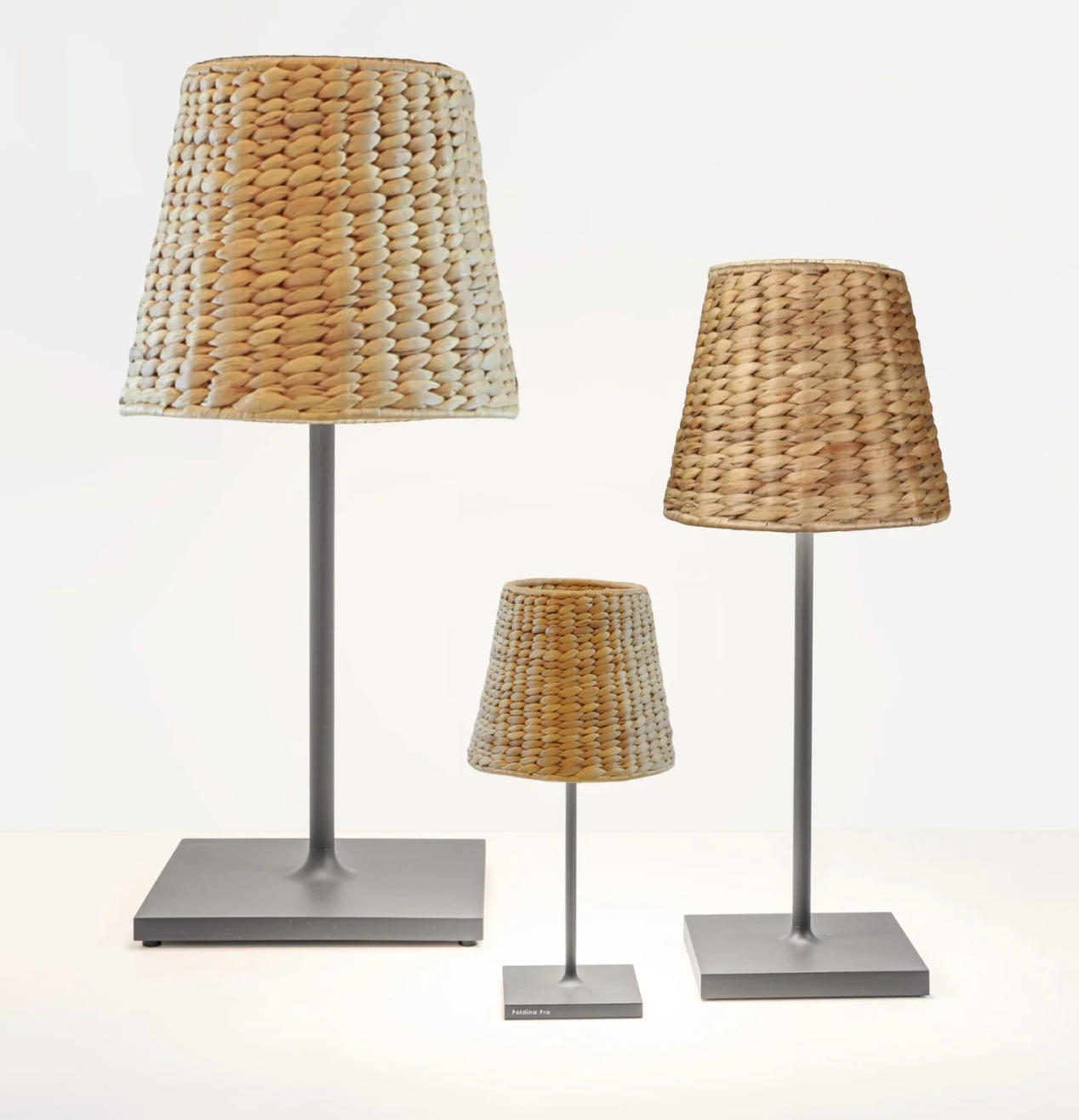 Zafferano Empire Water Hyacinth Woven Lampshade