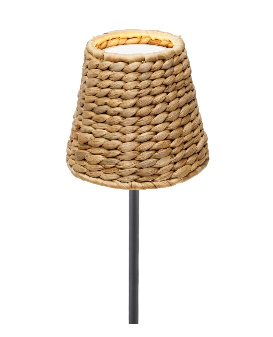 Zafferano Empire Water Hyacinth Woven Lampshade