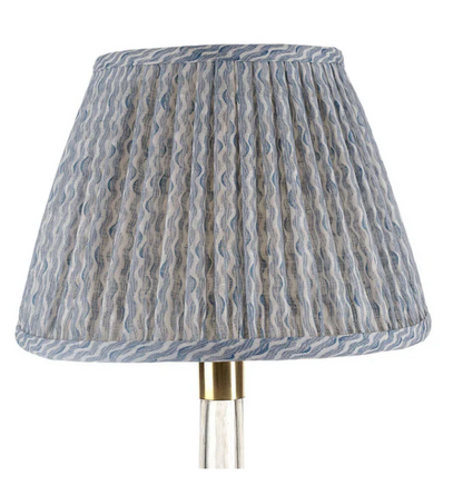 Fermoie Light Blue Popple Lampshade