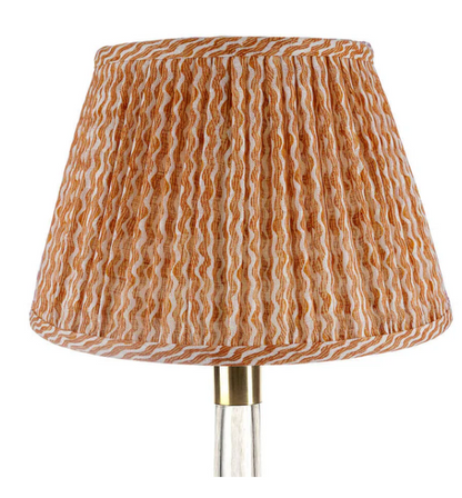 Fermoie Orange Popple Lampshade