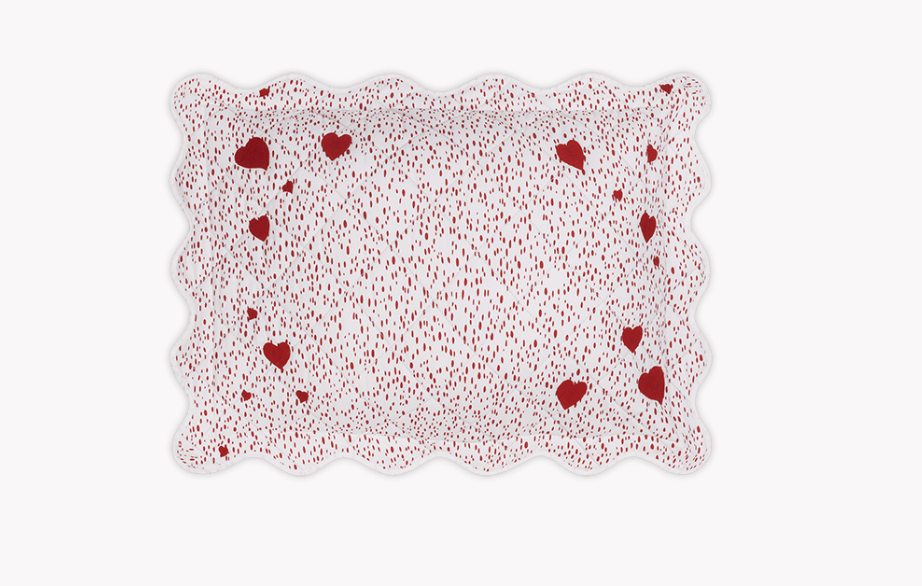 Celine Hearts Mini Pillow