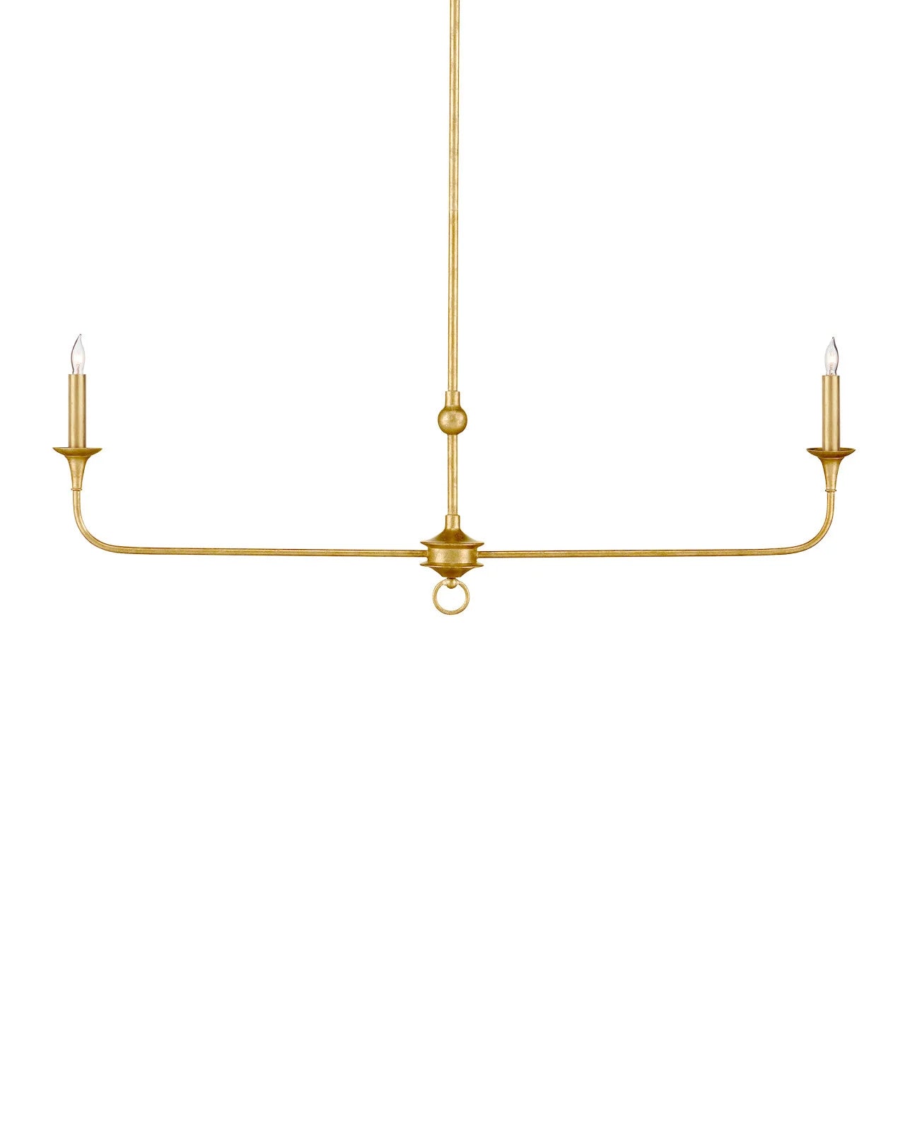 Nottaway Linear Gold Chandelier