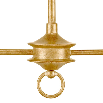 Nottaway Linear Gold Chandelier