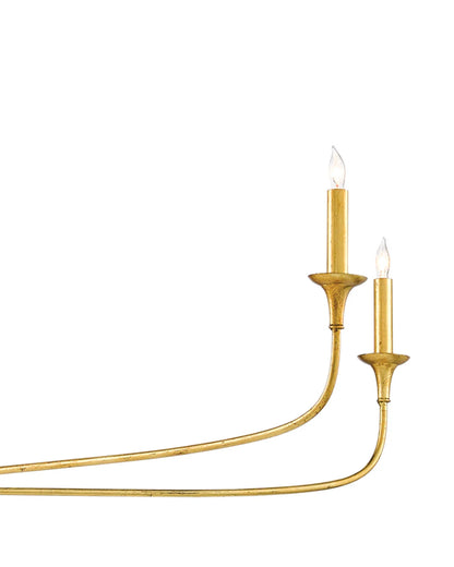 Nottaway Large Gold Chandelier