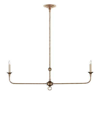 Nottaway Linear Bronze Chandelier