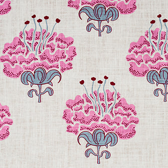 Katie Ridder Peony Raspberry Fabric