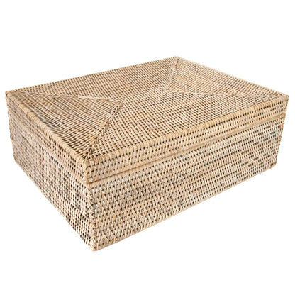 Rattan Storage Box with Lid