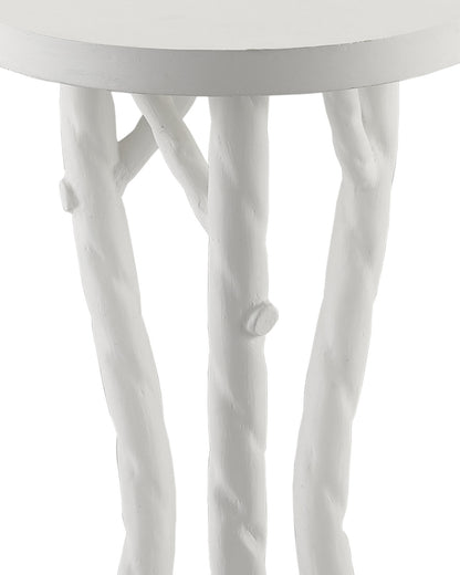 Acero White Drinks Table