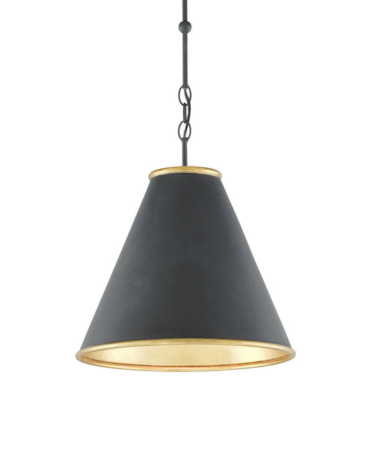 Pierrepont Small Black Pendant