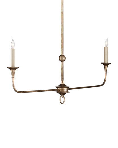 Nottaway Linear Bronze Chandelier