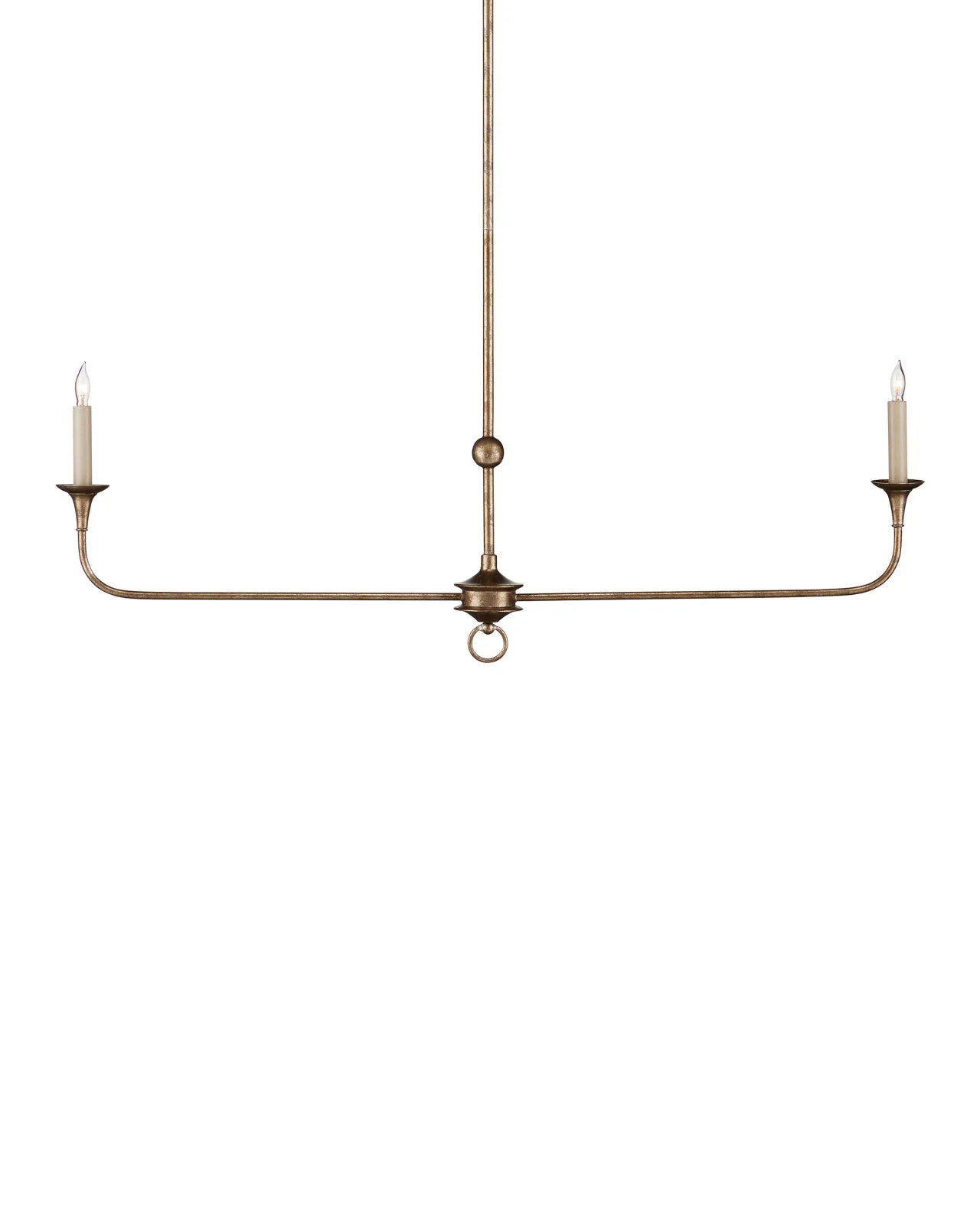 Nottaway Linear Bronze Chandelier