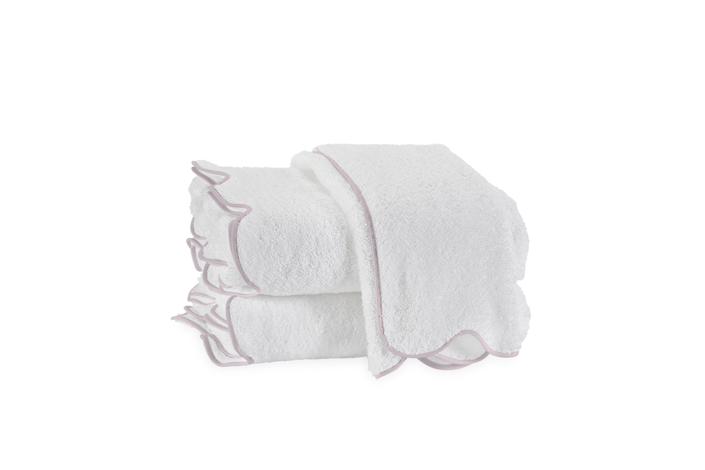 Suzie Scalloped Bath Towels