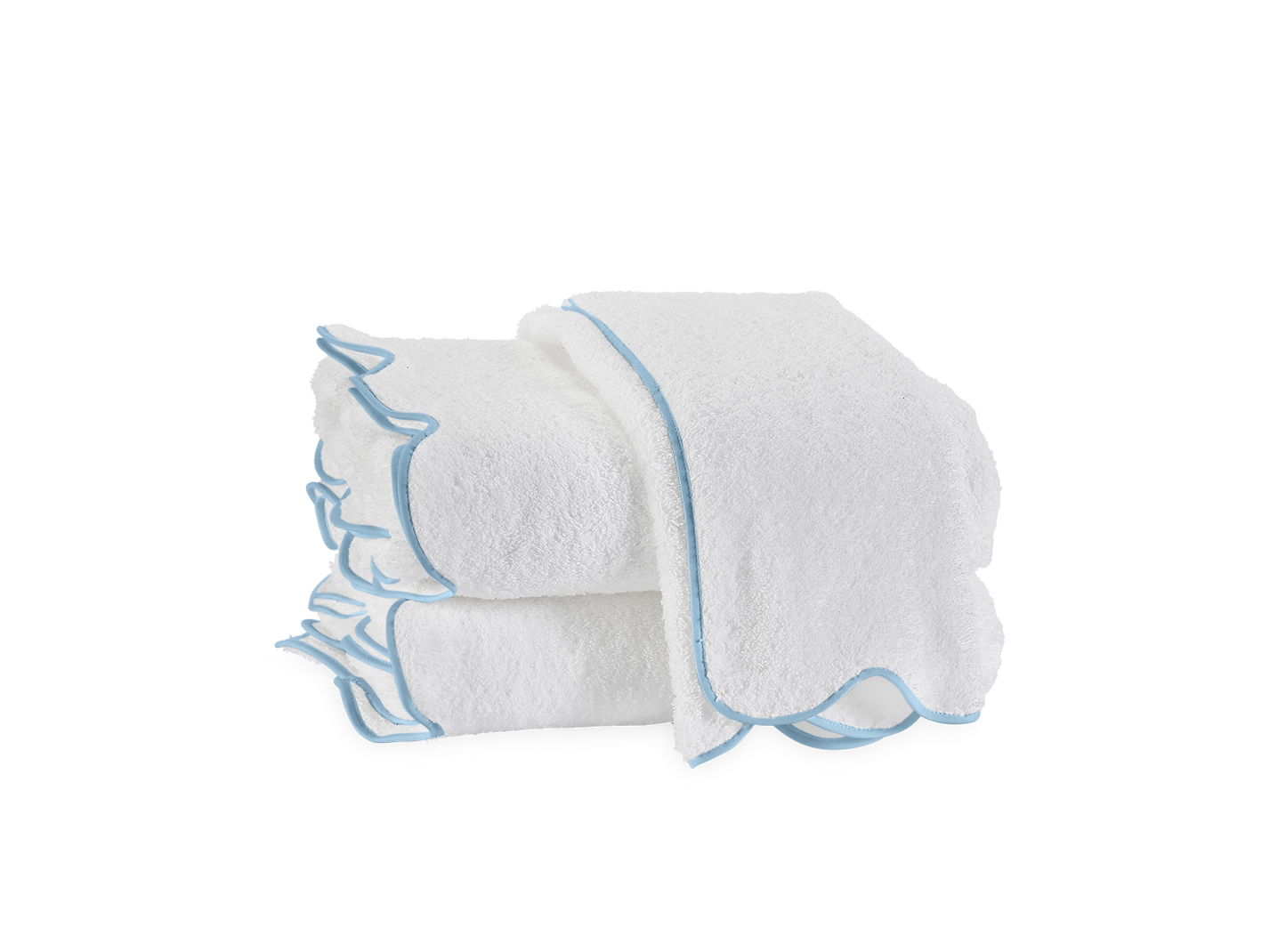 Suzie Scalloped Bath Towels
