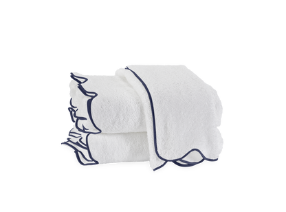 Suzie Scalloped Bath Towels