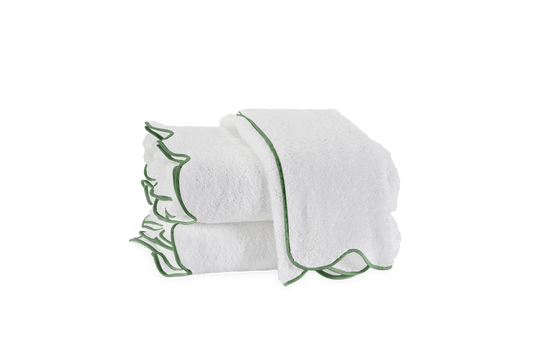 Suzie Scalloped Bath Towels